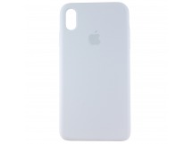 Чехол-накладка - Soft Touch для Apple iPhone XS Max (light gray)