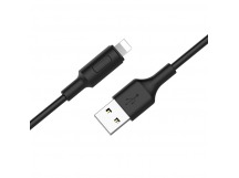 Кабель USB - Apple lightning Hoco X25 Soarer, 100 см. (black)