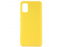 Чехол-накладка Zibelino Soft Matte для Samsung A41 (A415) (желтый)