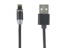 Кабель USB - Apple lightning ZIBELINO DC Magnetic (Black)
