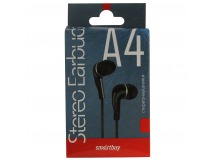                         Внутриканальные стерео наушники Smartbuy A4, черные