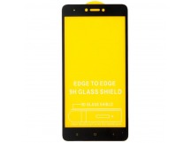Защитное стекло 3D для Xiaomi Redmi Note 4X (черный) (VIXION)