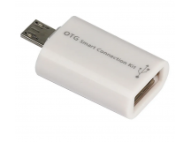                         Адаптер OTG Smartbuy Micro USB белый (sbr-otg-w)