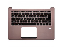 Клавиатура Acer Swift 3 SF314-54 розовая топ-панель с подсветкой