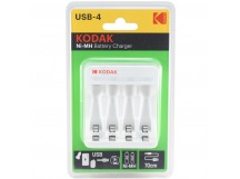 Зарядное устройство KODAK  C8002B USB [K4AA/AAA] (1/6/24/1200)