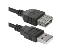 Кабель DEFENDER USB02-17 USB2.0 AM-AF, 5.0 м. (1/100)