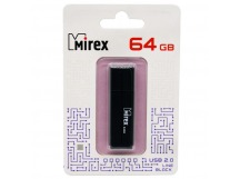 Флеш-накопитель USB 64GB Mirex LINE чёрный