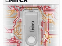Флеш-накопитель USB 64GB Mirex SWIVEL белый