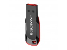 Внешний накопитель USB 2.0 BOROFONE BUD2 8Gb, черный