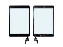 Тачскрин для iPad mini 3 (с разъемом) + кнопка HOME (черный) (HC)