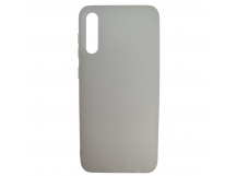                                 Чехол силиконовый Samsung A50 Soft Touch New белый