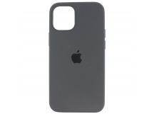 Чехол-накладка - Soft Touch для Apple iPhone 12 mini (dark grey)