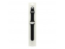                     Силиконовый ремешок для часов Sport Band Apple Watch 38/40 mm черный (018) L