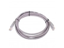                 Кабель патч-корд литой UTP, RJ-45, кат. 5e, 10m серый 