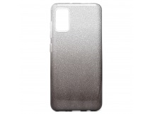 Чехол-накладка - SC097 Gradient для Samsung SM-A415 Galaxy A41 (black/silver)