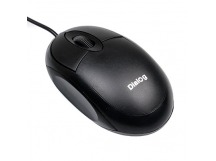 Мышь оптическая Dialog MOC-10U Comfort Optical - 3 кнопки + ролик прокрутки, USB, черная