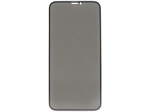 Защитное стекло Антишпион для iPhone X/iPhone XS/11 Pro Черное