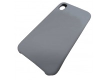                                 Чехол copi original силиконовый iPhone XR пурпурно-синий*