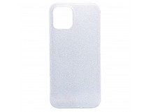 Чехол-накладка - Glamour для Apple iPhone 12 Pro Max (silver)