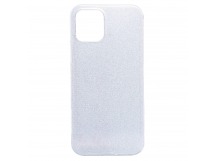 Чехол-накладка - Glamour для Apple iPhone 12/iPhone 12 Pro (silver)