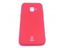 Чехол Samsung  J250/J2Pro (2018) Siberia MIX красный Soft touch