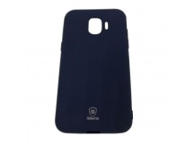 Чехол Samsung  J250/J2Pro (2018) Siberia MIX синий Soft touch