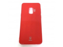 Чехол Samsung S9 Siberia MIX красный Soft touch