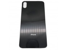 Задняя крышка iPhone X (c увел. вырезом) Черная