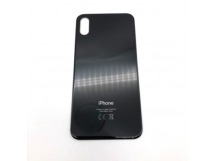 Задняя крышка iPhone XS (стекло) Черный ААА