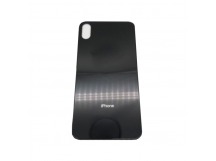 Задняя крышка iPhone XS Max (c увел. вырезом) Черная