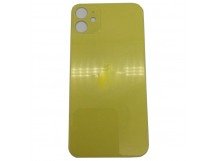 Задняя крышка iPhone 11 (c увел. вырезом) Желтая