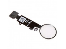 Шлейф iPhone 8/8 Plus на кнопку HOME в сборе Белый