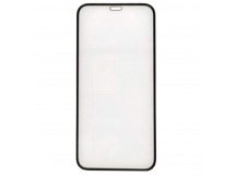 Защитное стекло iPhone 12 Mini 6D Premium (тех упаковка) 0.2mm Черное