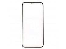 Защитное стекло iPhone 12 Pro Max 6D Premium (тех упаковка) 0.2mm Черное
