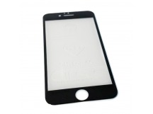Защитное стекло iPhone 6/6S 5D (тех упаковка) 0.3mm Черное