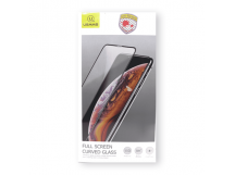 Защитное стекло iPhone 11 Pro Max USAMS 11D/HD Антибактериальное 0.3mm Черное в упаковке