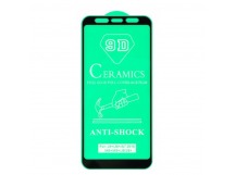 Защитное стекло-плёнка Samsung J4 PLUS/J6 PLUS/J8/A6 PLUS/A8 PLUS/A7/A750 (2018) Черная