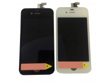 Дисплей iPhone 4 + тачскрин белый с рамкой (LCD Копия - AAA )