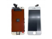 Дисплей iPhone 5 + тачскрин белый с рамкой (LCD Копия - AAA )