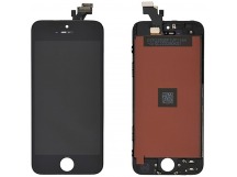 Дисплей iPhone 5 + тачскрин черный с рамкой (LCD Копия - LT)