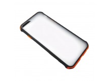 Чехол iPhone 6/7/8/SE (2020) (New Model Full) Противоударный Матовый (Оранжевый)