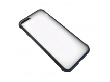 Чехол iPhone 6/7/8/SE (2020) (New Model Full) Противоударный Матовый (Темно-Синий)