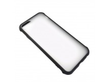 Чехол iPhone 6/7/8/SE (2020) (New Model Full) Противоударный Матовый (Черный)