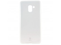 Чехол Samsung   A8 plus 2018 Siberia MIX прозрачный