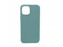 Чехол iPhone 12 Mini (5.4) Silicone Case Full №21 в упаковке Голубой лед