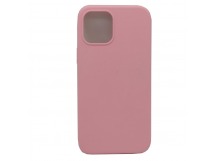 Чехол iPhone 12 Mini (5.4) Silicone Case Full №6 в упаковке Розовая пудра