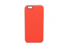 Чехол iPhone 6/6S Silicone Case №29 в упаковке Красный персик