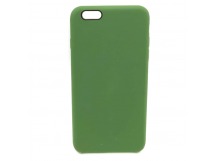 Чехол iPhone 6/6S Plus Silicone Case №48 в упаковке Темно-Зеленый