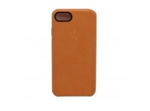 Чехол iPhone 7/8/SE (2020) Alcantara Case в упаковке Оранжевый