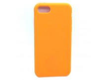 Чехол iPhone 7/8/SE (2020) Silicone Case №2 в упаковке Абрикос оранжевый